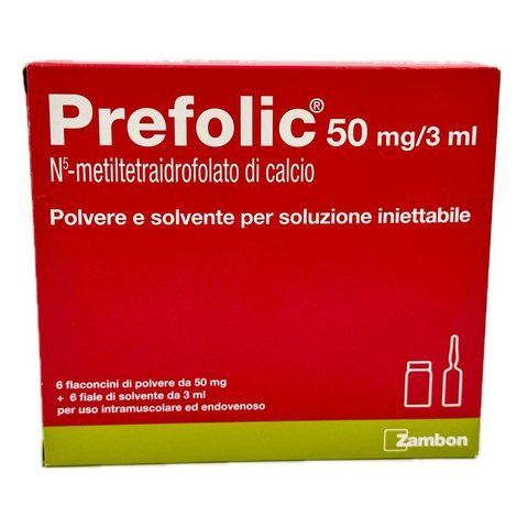 Prefolic Zambon 50 mg/3 ml